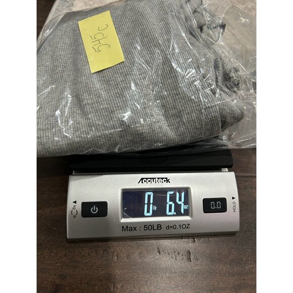 Cha Cha Vente Gray Open Front Lightweight Cardigan Sweater Lace Accents Sz M - Picture 10 of 10